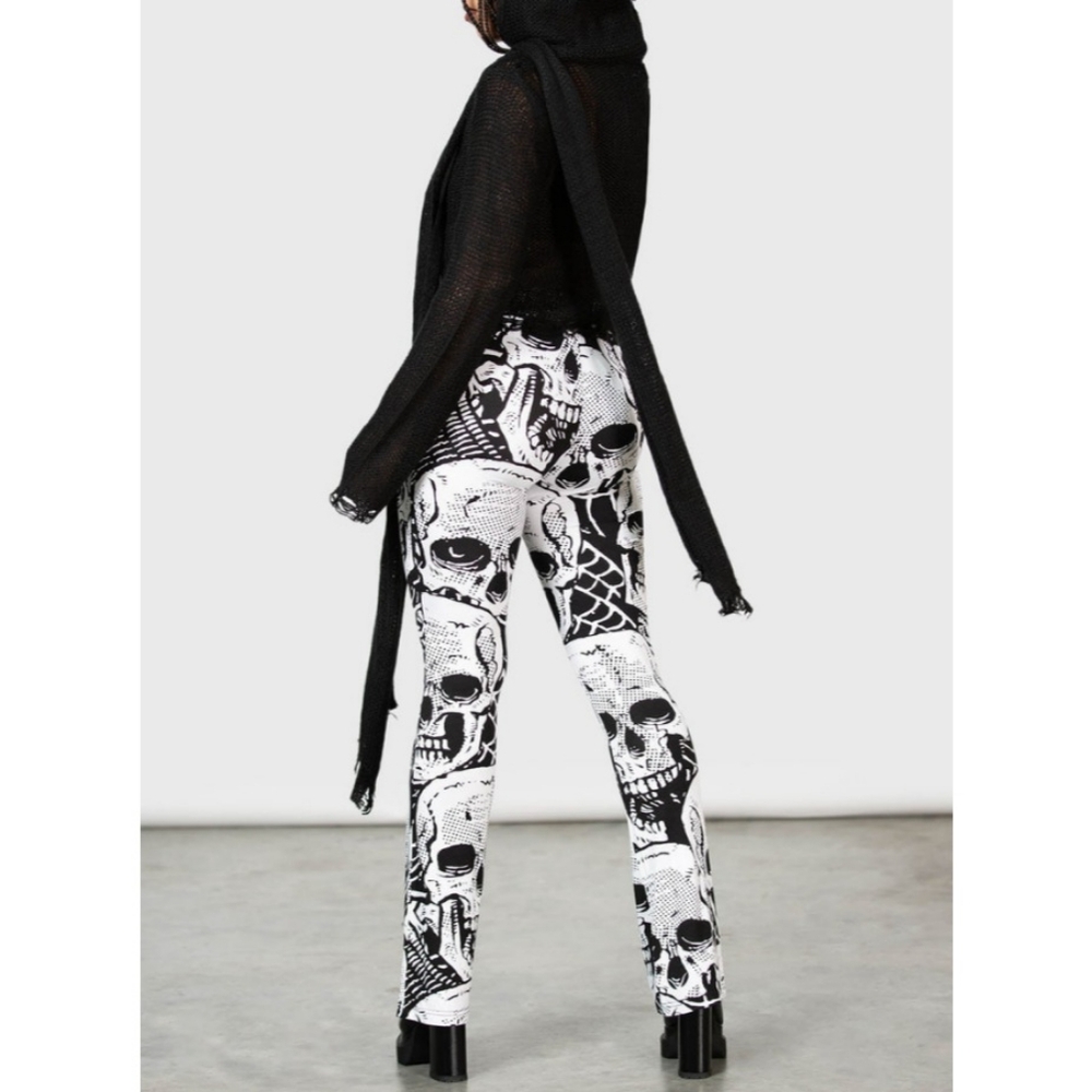 Killstar Plentiful Reap Bootcut Trousers - Picture 4 of 4
